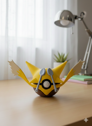 Psychic Crest 3D Printed Collectible Figure