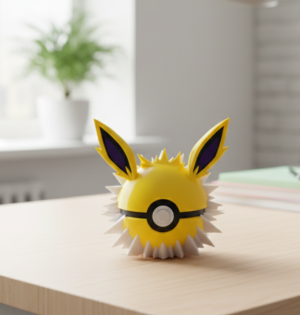 Spiked Electric Sphere 3D Printed Collectible Figure