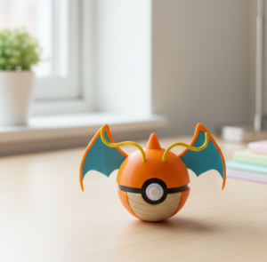 Aerial Guardian Winged 3D Printed Collectible Figure