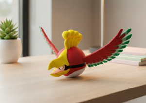 Avian Sovereign 3D Printed Collectible Figure